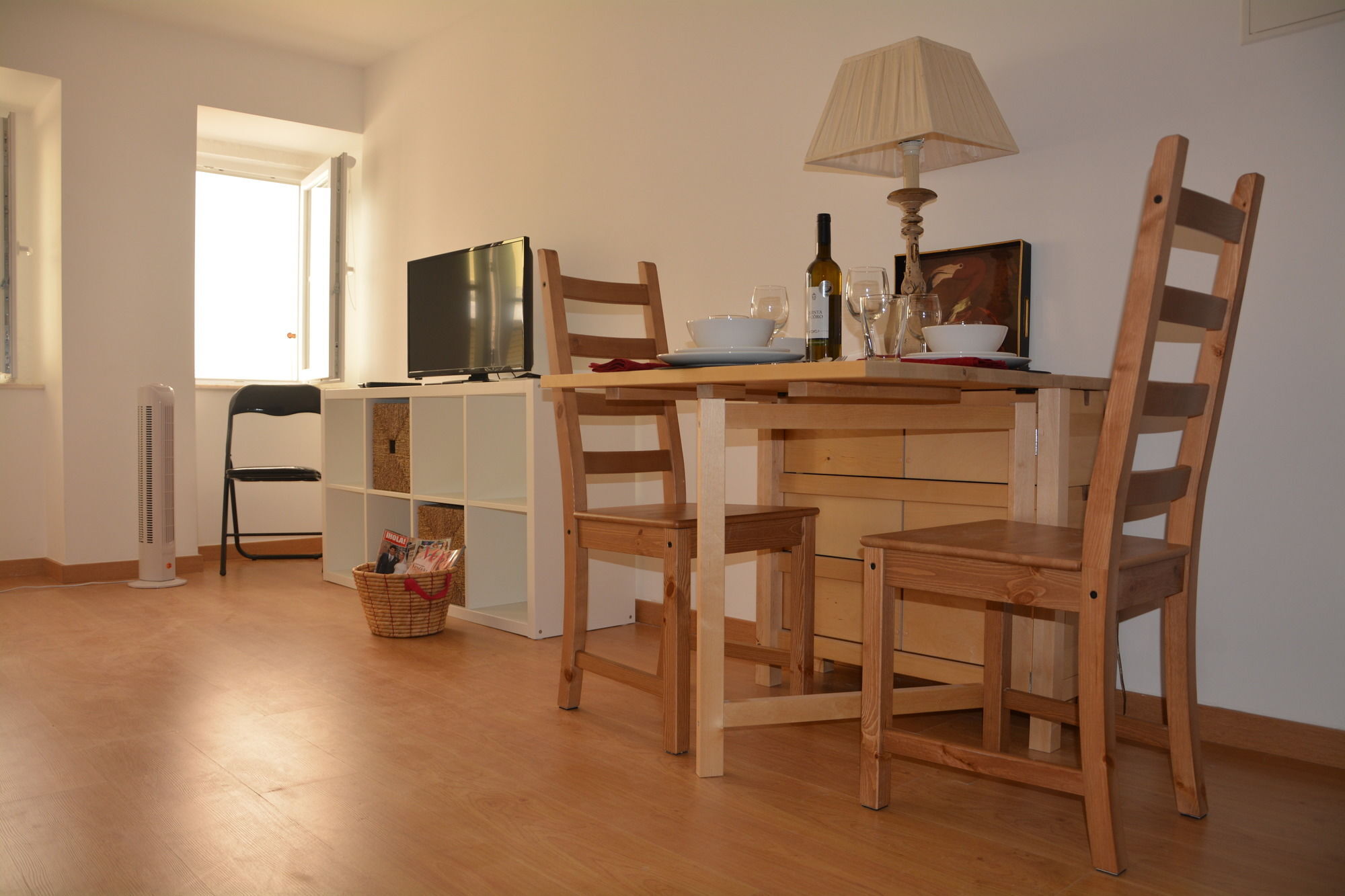 In Apartment